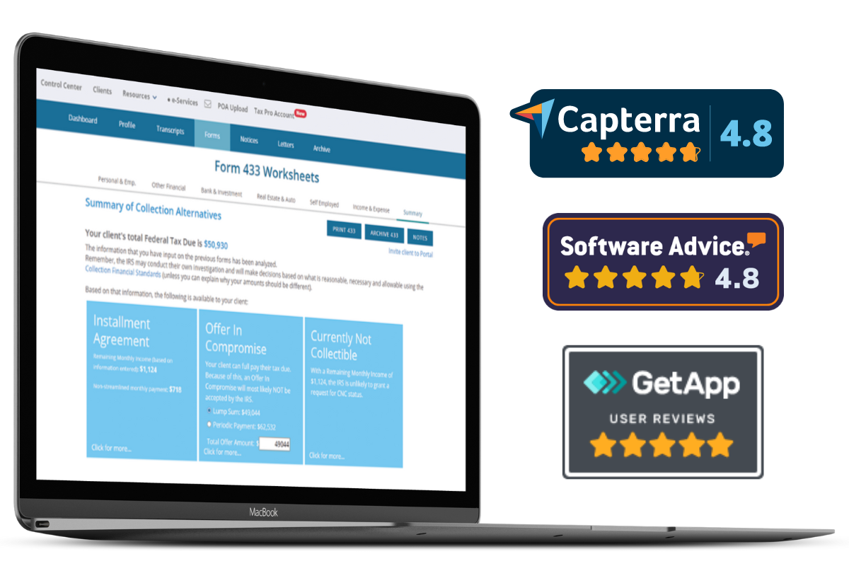 OnDemand Demo See How IRS Solutions Tax Professional Software Works